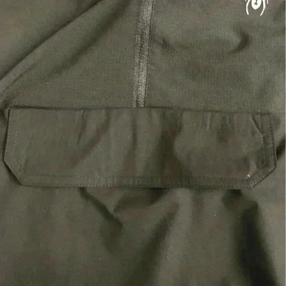 Spyder Black 3/4 Zip pullover Sz L NWT - Picture 6 of 12
